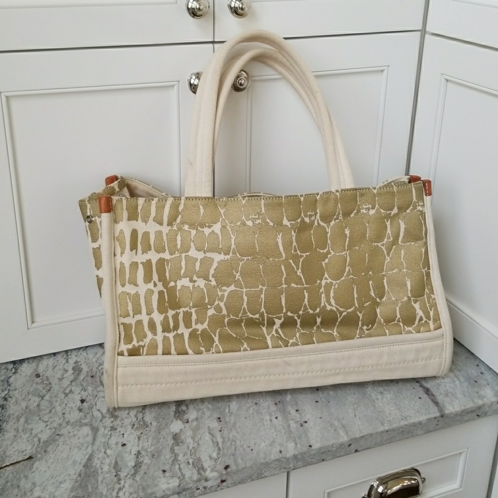 Large canvas tote bag